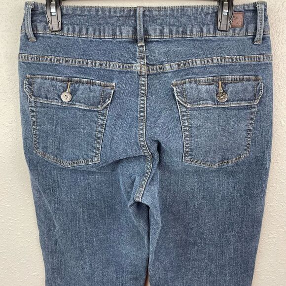 Riders by Lee Stretch Fit Boot Cut Jeans Size 12 EUC - Picture 5 of 6